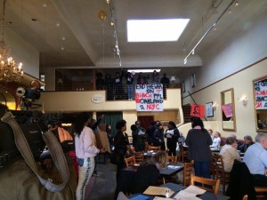 #blackbrunch demonstrators